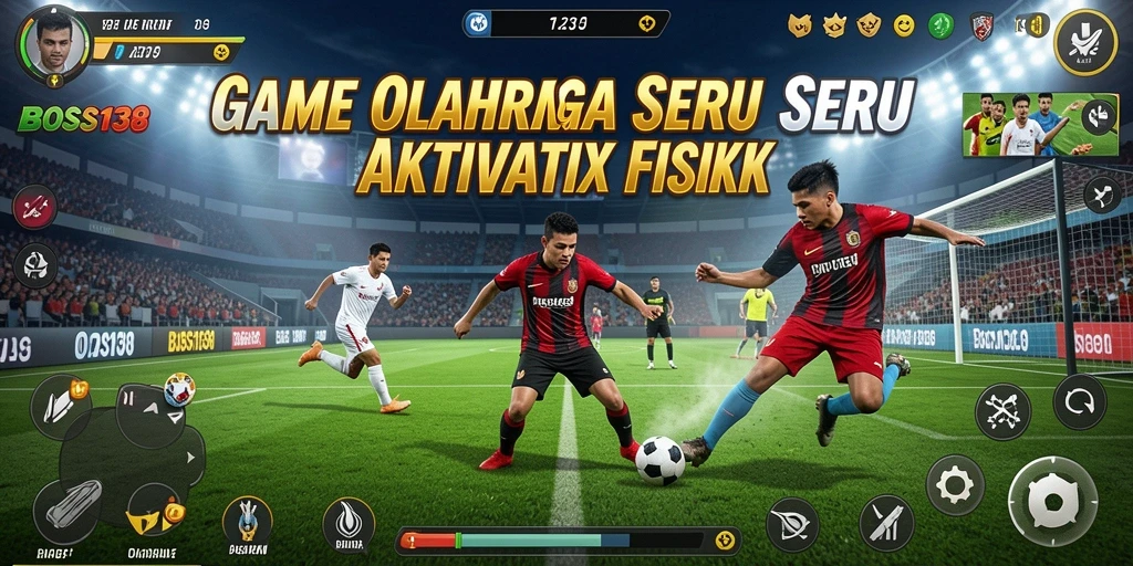 Screenshot gameplay <strong>BOS138</strong> yang menunjukkan aksi olahraga yang mendebarkan.