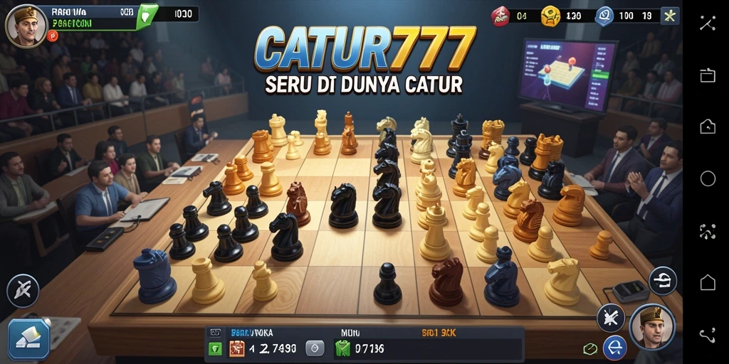 Tangkap momen pertarungan epik dalam CATUR777 yang mendebarkan.