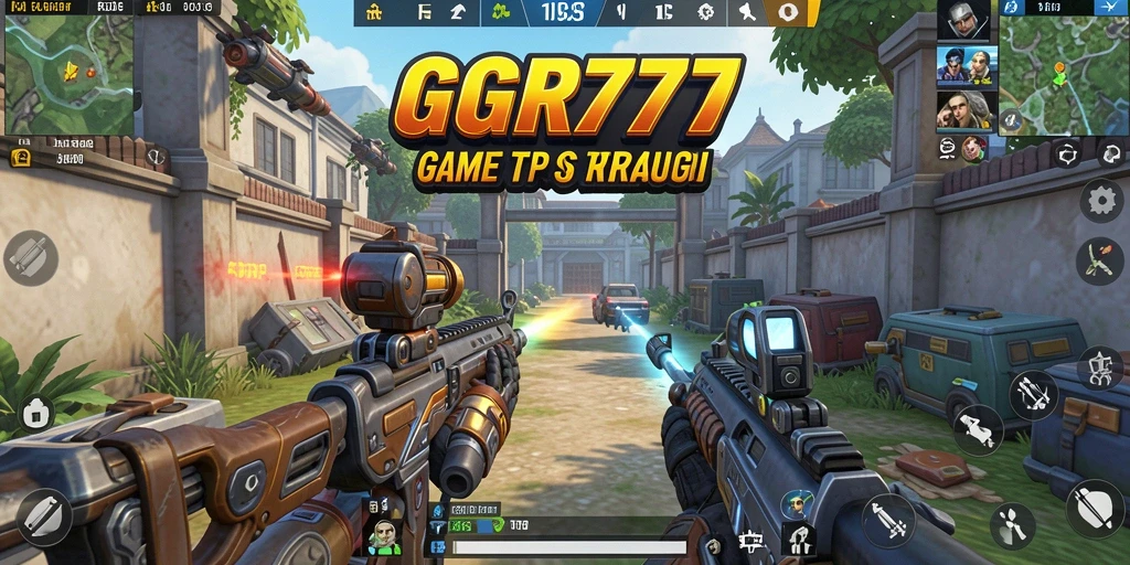 Screenshot gameplay GGR777 menunjukkan aksi tempur yang mendebarkan.