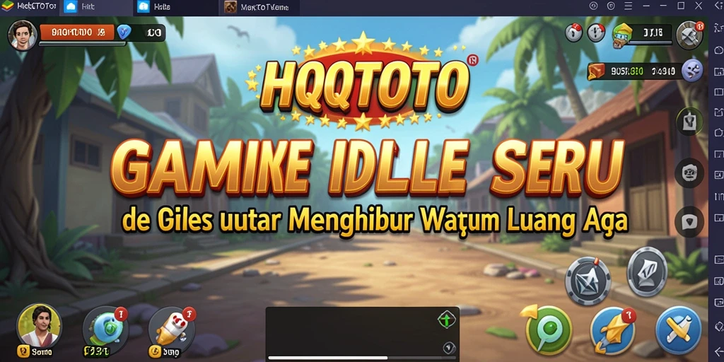 Screenshot gameplay HQTOTO yang menunjukkan tampilan dinamis dan interaktif.