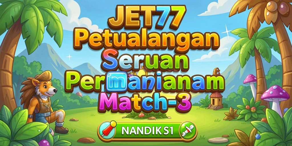 Gameplay seru JET77 dengan ledakan permata yang menyenangkan.