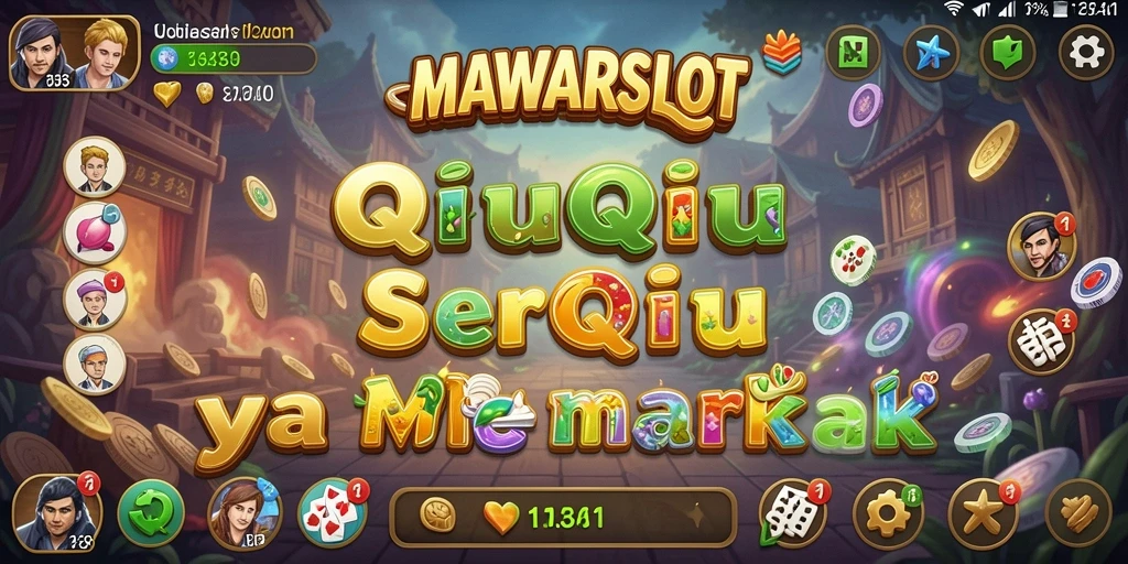 Screenshot gameplay QiuQiu yang menarik dan seru.