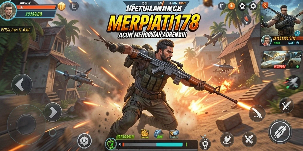 Tampilan aksi seru dalam gameplay MERPATI178 yang mendebarkan.