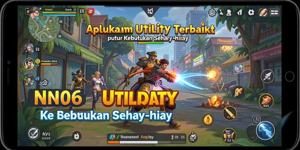 Tampilan antarmuka pengguna N06 yang intuitif dan modern.