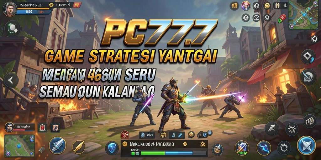 Tampilan gameplay menarik dari PC777 yang menantang strategi pemain.